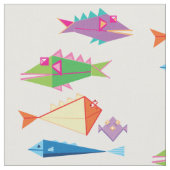 魚群 ファブリック (クローズアップ)