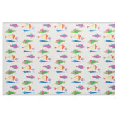 魚群 ファブリック (ファットクウォーター)