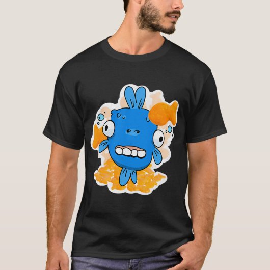 魚臭い Tシャツ (正面)