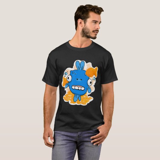 魚臭い Tシャツ (正面フル)