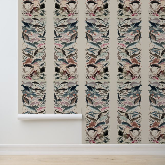 魚色数々のヴィンテージ 壁紙 (アプリケーション)