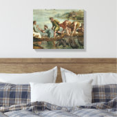 魚荷車を引くの奇蹟 キャンバスプリント (インサイチュ (寝室))