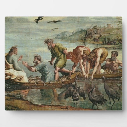 魚荷車を引くの奇蹟 フォトプラーク (正面)