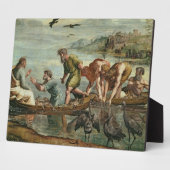 魚荷車を引くの奇蹟 フォトプラーク (側面)