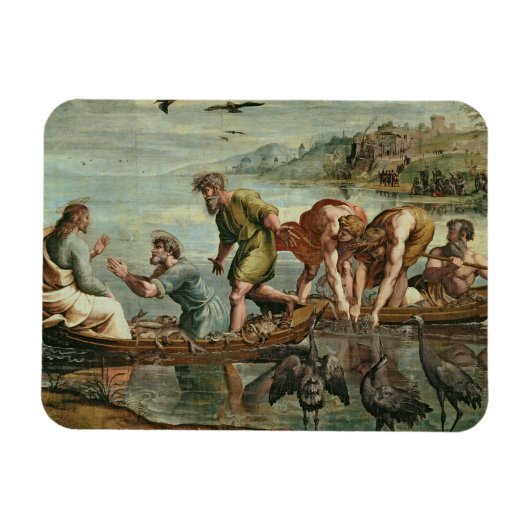 魚荷車を引くの奇蹟 マグネット (横)