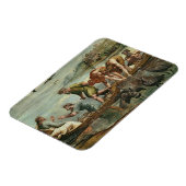 魚荷車を引くの奇蹟 マグネット (左側)