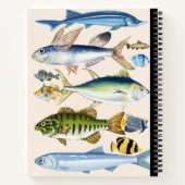 魚螺旋組版手帳 ノートブック (裏面)