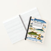 魚螺旋組版手帳 ノートブック (内部)