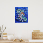 魚遊はバイオリン ポスター (キッチン)