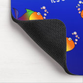 魚違うの口 マウスパッド (コーナー)