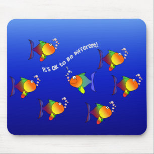 魚違うの口 マウスパッド