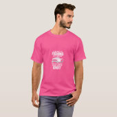 魚釣りおもしろいのアングラーTシャツ Tシャツ (正面フル)