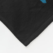 魚釣りおもしろいはここフィジーラブサマーレイクギフト フリースブランケット (角)