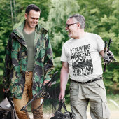 魚釣りおもしろいは私の問題の大部分を解決Tシャツ Tシャツ