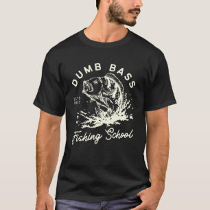 魚釣りおもしろいばかベース魚釣りスクールフィッシャーマンL Tシャツ