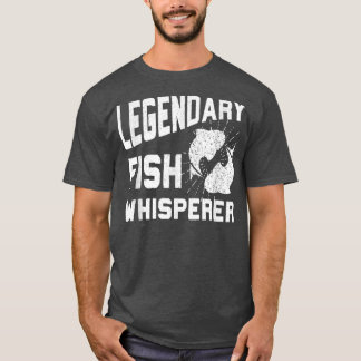 魚釣りおもしろいギフト伝説魚声 Tシャツ