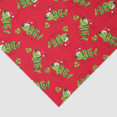 魚釣りおもしろいクリスマスバスフィッシュかわいい漫画 薄葉紙 (詳細)