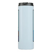 魚釣りおもしろいペリカン漫画 タンブラー (裏面)