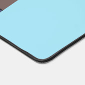 魚釣りおもしろいペリカン漫画 デスクマット (コーナー)