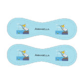 魚釣りおもしろいペリカン漫画 野球ボール (パネル)