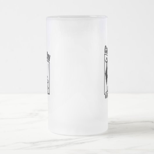 魚釣りおもしろいマグ魚釣りユーモア魚釣りキャッチ フロストグラスビールジョッキ (中央)