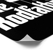 魚釣りおもしろいミームのロードファーザー魚釣りロッド ポスター (角)