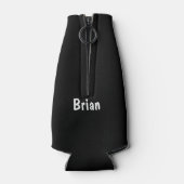 魚釣りおもしろいワーカスタムクボトルクール ボトルクーラー (裏面)