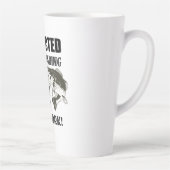 魚釣りおもしろい引用文ワークラルグミートバス カフェラテマグ (右)