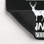 魚釣りおもしろい狩り問題を解決する魚の鹿の大きい マウスパッド (コーナー)