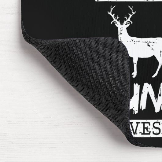 魚釣りおもしろい狩り問題を解決する魚の鹿の大きい マウスパッド (コーナー)