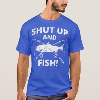 魚釣りおもしろい_を閉じ込めて魚釣り_を釣る Tシャツ