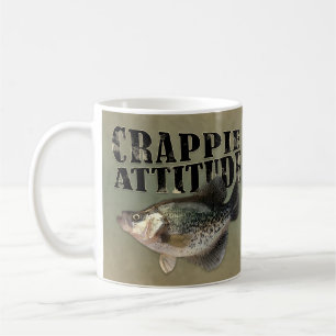 魚釣りおもしろい·クラッピー態度 コーヒーマグカップ