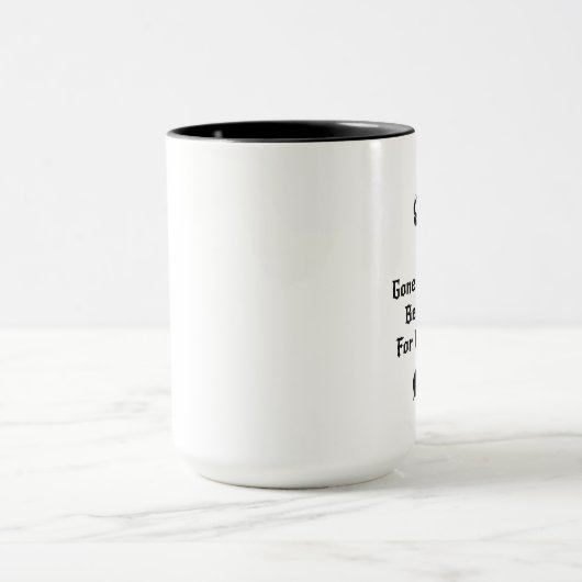 魚釣りおよび狩りのおもしろいなハンターのギフト マグカップ (中央)