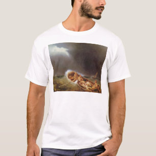 魚釣りから戻るDieppeからのボート Tシャツ