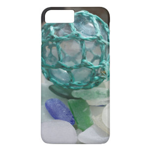 魚釣りがガラスに浮かぶアラスカ iPhone 8 PLUS/7 PLUSケース