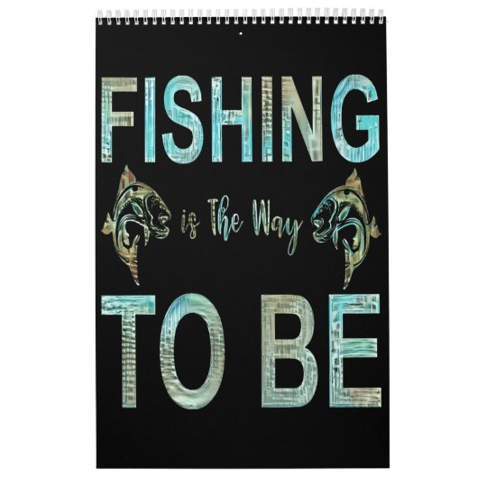 魚釣りが道だレトロ カレンダー (カバー)