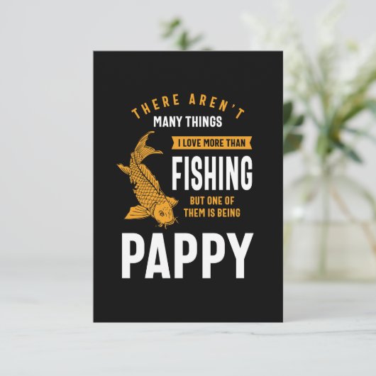 魚釣りが、そのうちの一つがパピーである 出欠カード (スタンド正面)