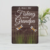 魚釣りとじいちゃん招待状 招待状 (スタンド正面)