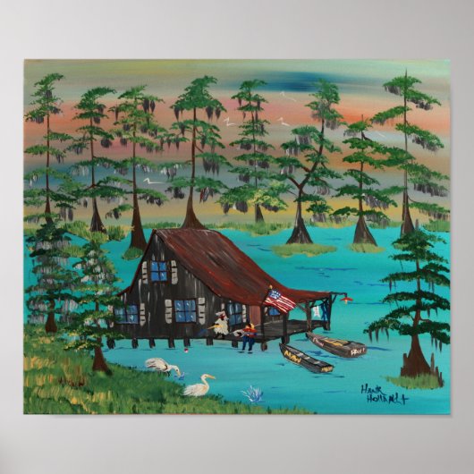 魚釣りとモー ポスター (正面)