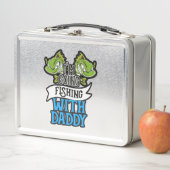 魚釣りとDaddy Angling Kids Gift メタルランチボックス (インサイチュ)