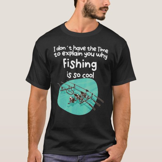 魚釣りなし Tシャツ (正面)