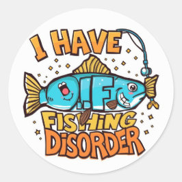 魚釣りに夢中：魚釣り障害を抱き込む ラウンドシール