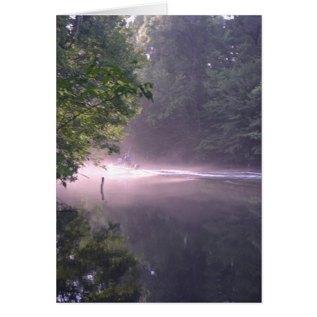 魚釣りのサンセットカ空白のード (正面)