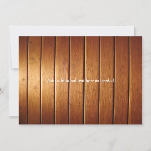 魚釣りのベビーシャワーの招待状のパーソナライズな招待 招待状 (裏面)