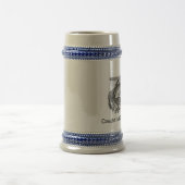 魚釣りのマグ ビールジョッキ (中央)