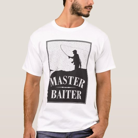 魚釣りのワイシャツ Tシャツ (正面)