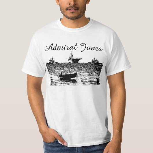 魚釣りのワイシャツ Tシャツ (正面)