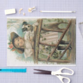 魚釣りの友達 薄葉紙 (クラフト)