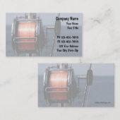 魚釣りの名刺 名刺 (正面/裏面)