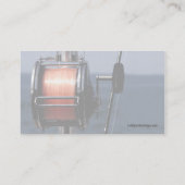 魚釣りの名刺 名刺 (裏面)